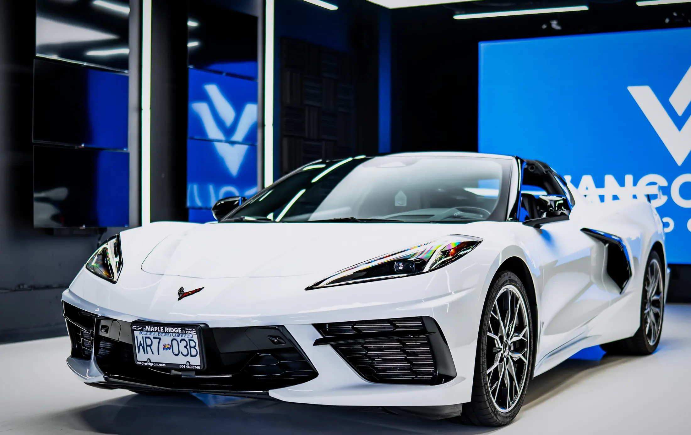 Chevrolet Corvette C8 Convertible available to rent in Vancouver